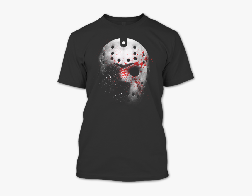 A Black T-shirt With The Shopify Logo - Iphone 8 Jason Voorhees Case, HD Png Download