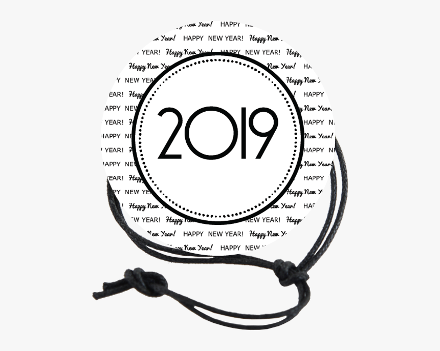 New Year S Eve Napkin Knot - Circle, HD Png Download