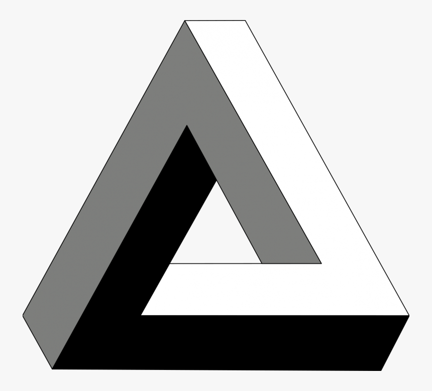 Triangle Illusion, HD Png Download