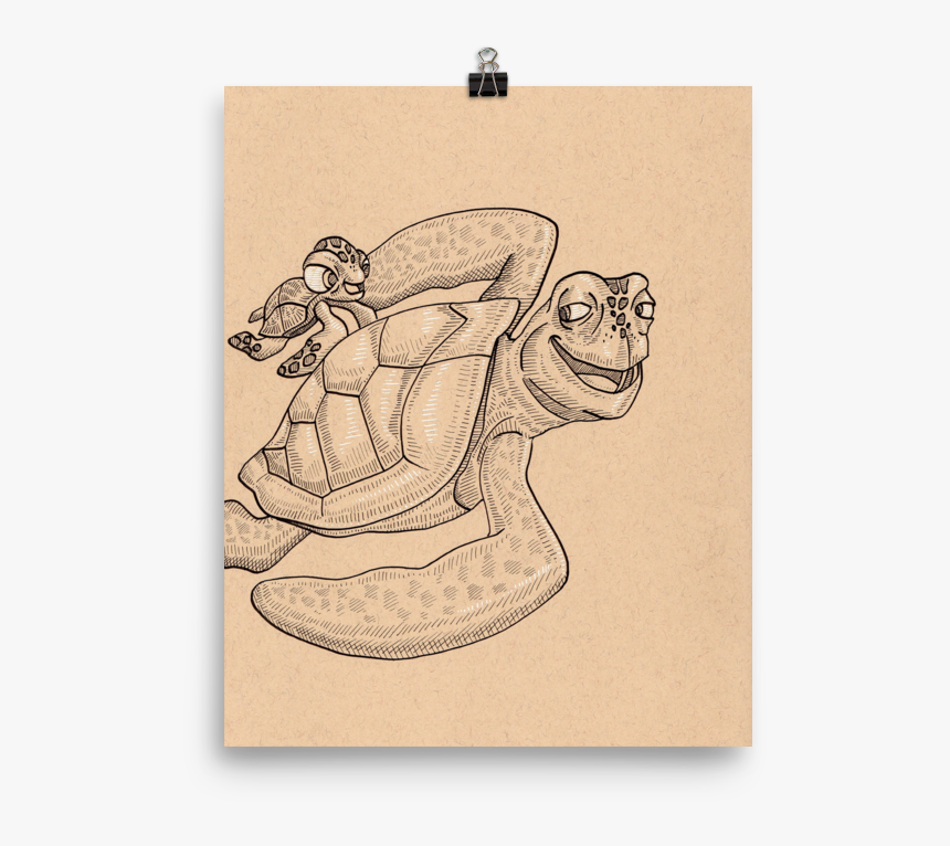 Crush And Squirt Art Print - Sketch, HD Png Download
