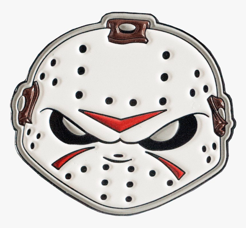 Jason The 13th Pin - Goaltender Mask, HD Png Download