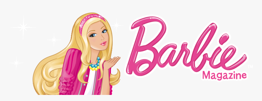 Color In With Barbie News Png Logo - Barbie Png, Transparent Png