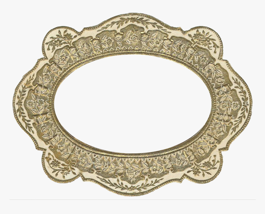 Gold Frame Antique Png, Transparent Png