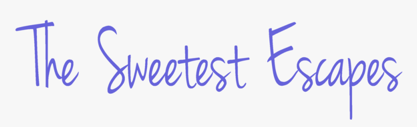 Sweetest Escapes Font Logo Purple2 - Calligraphy, HD Png Download