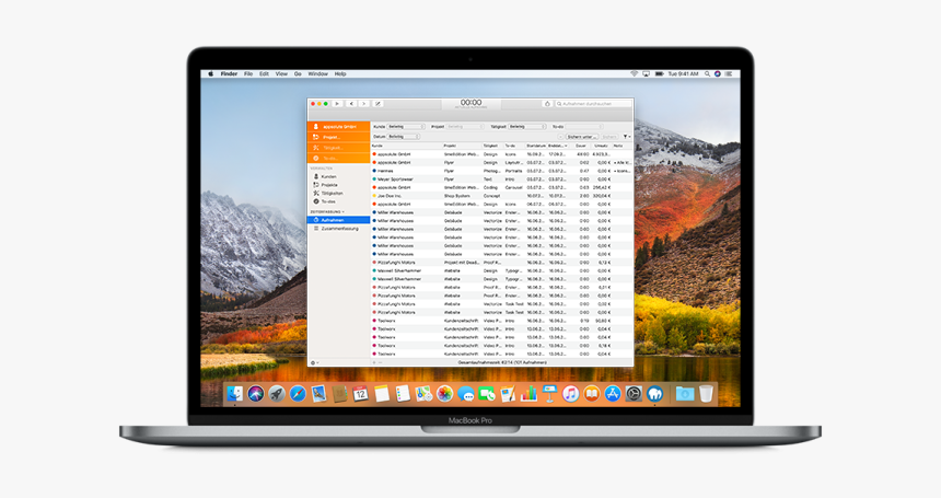 Zeiterfassung Für Macos - Bootcamp Mac, HD Png Download