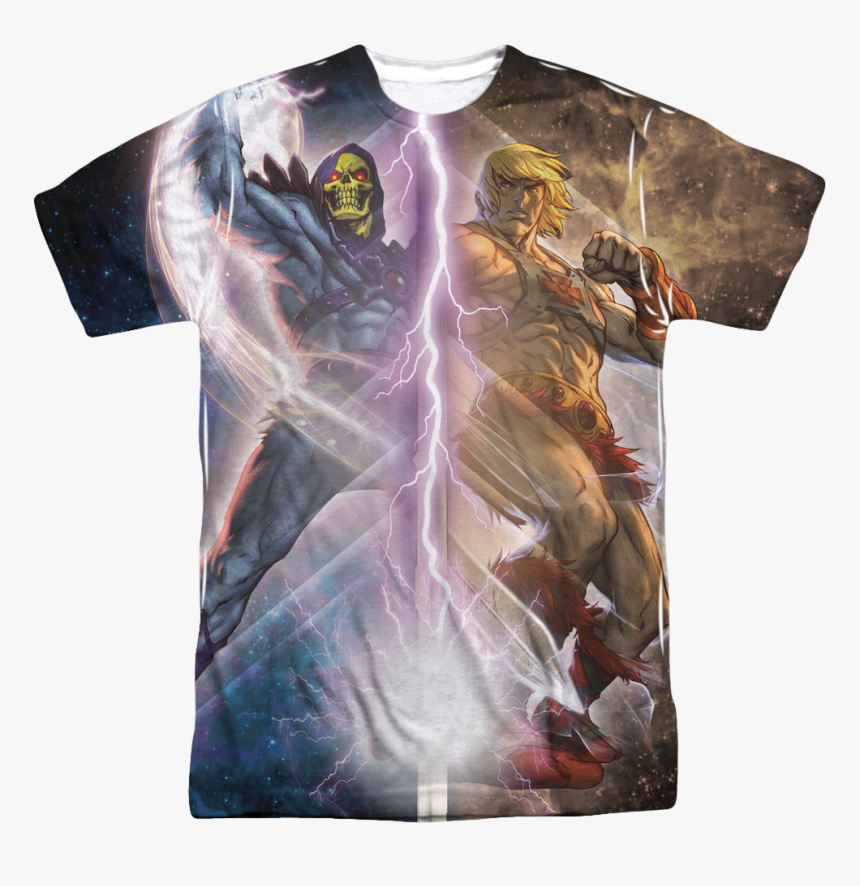 Lightning Masters Of The Universe Shirt - Cool He Man T Shirt, HD Png Download