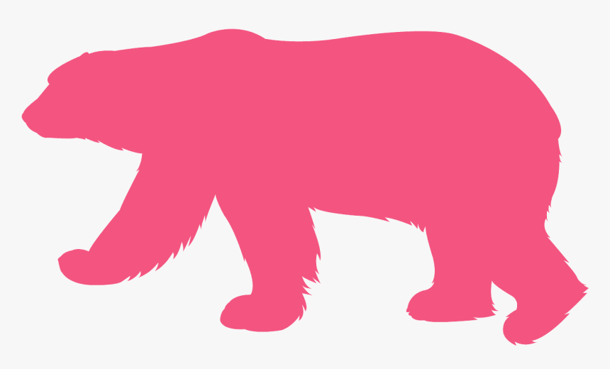 Polar Bear Eisbär Silhouette, HD Png Download