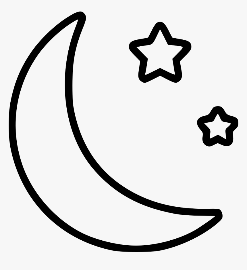 Moon - Moon And Stars Transparent, HD Png Download