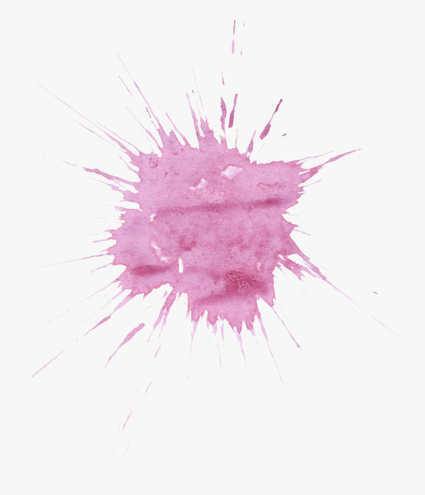 Watercolor Paint Splatter Png, Transparent Png