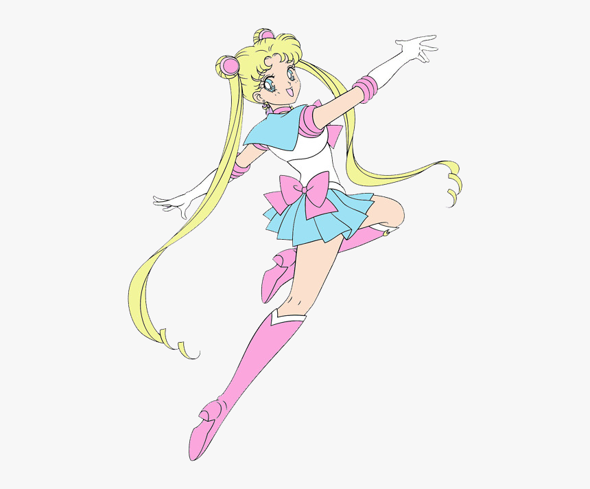 Anime Sailor Moon Transparent Usagi Tsukino Transparent - Anime Sailor Moon Transparent, HD Png Download