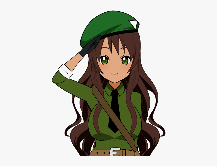 Anime Girl Png Hd Background - Anime Girl Character Oc, Transparent Png