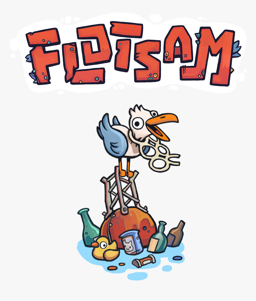 Seagull Flotsam Withlogo - Flotsam Game Png, Transparent Png