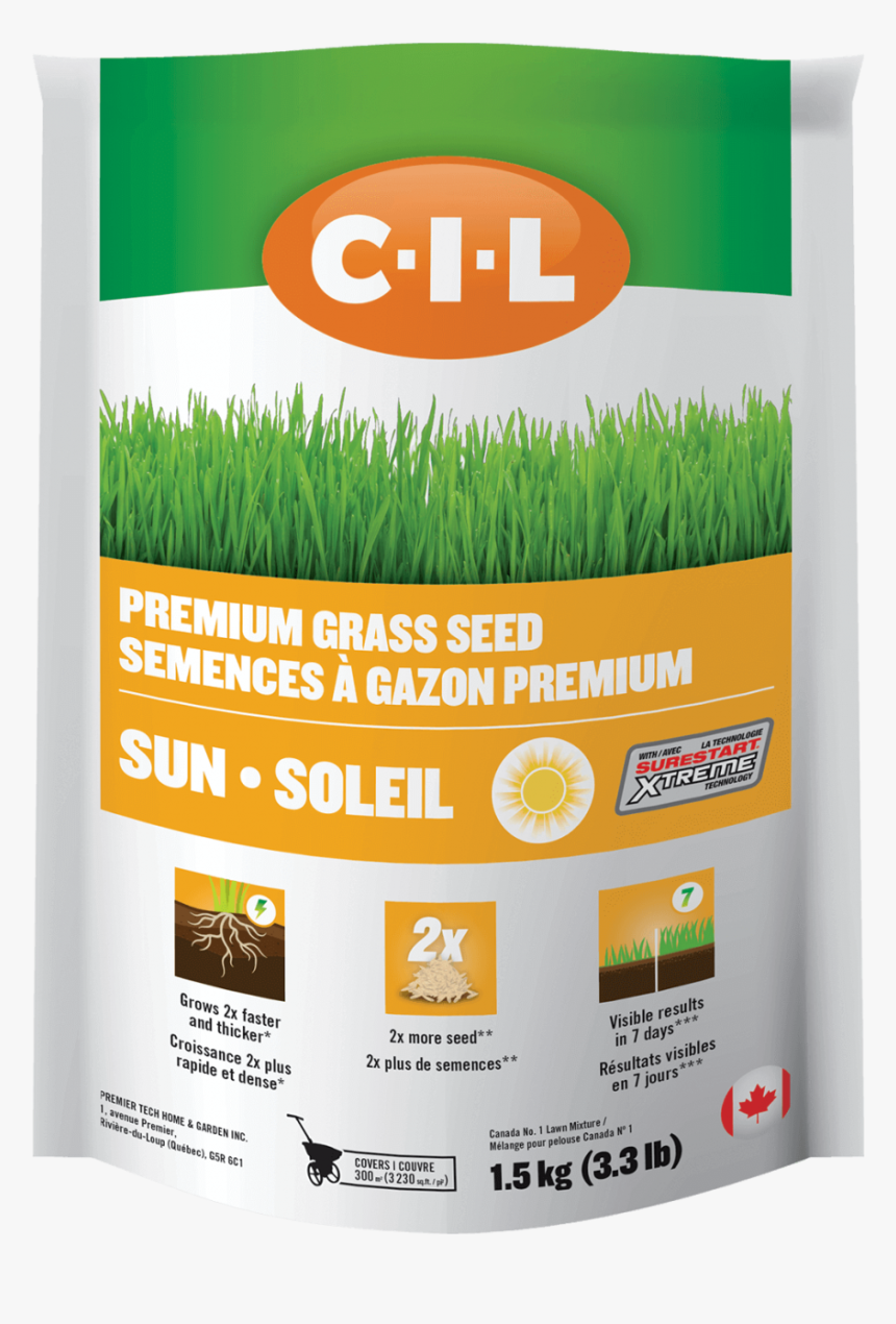 Cil Premium Sun Grass Seed - Cil Aluminum Sulphate, HD Png Download