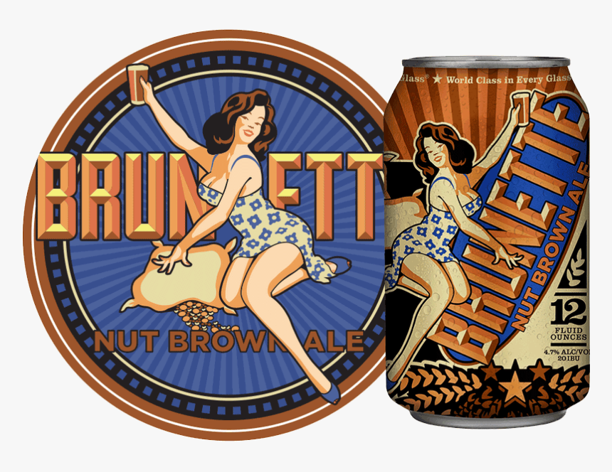 Brunette Nut Brown From Nebraska Brewing Company - Nebraska Brewing Brunette, HD Png Download