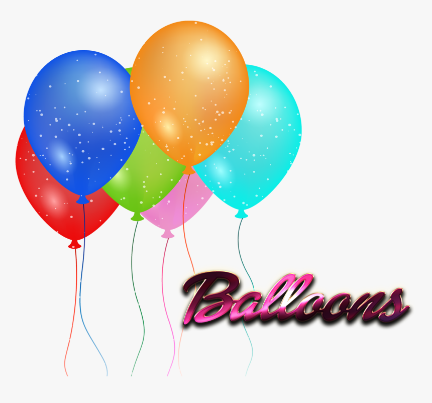 Transparent Balloons Png - Balloon, Png Download