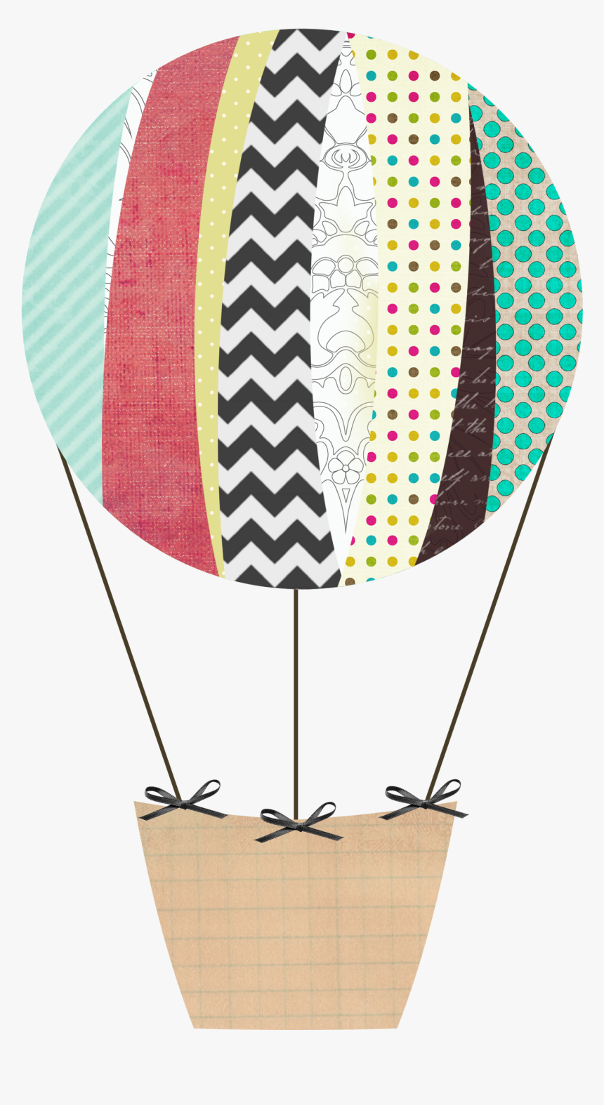 Transparent Hot Air Balloon Png - Air Balloon Watercolor Png, Png Download