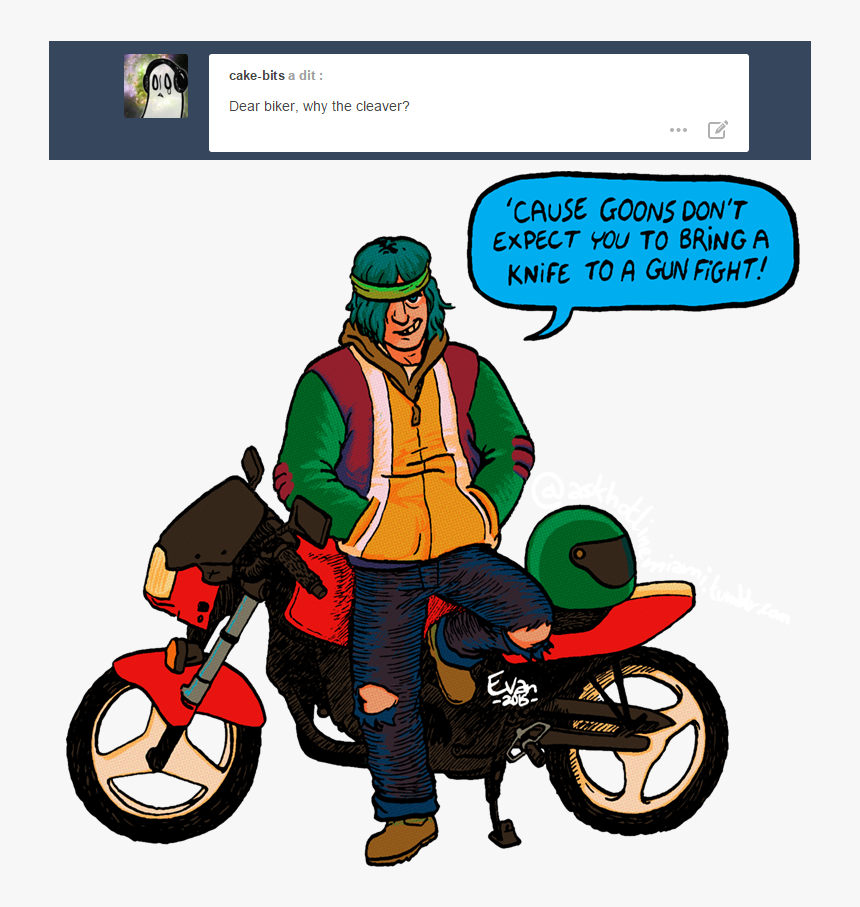 Biker Sprite Hotline Miami, HD Png Download