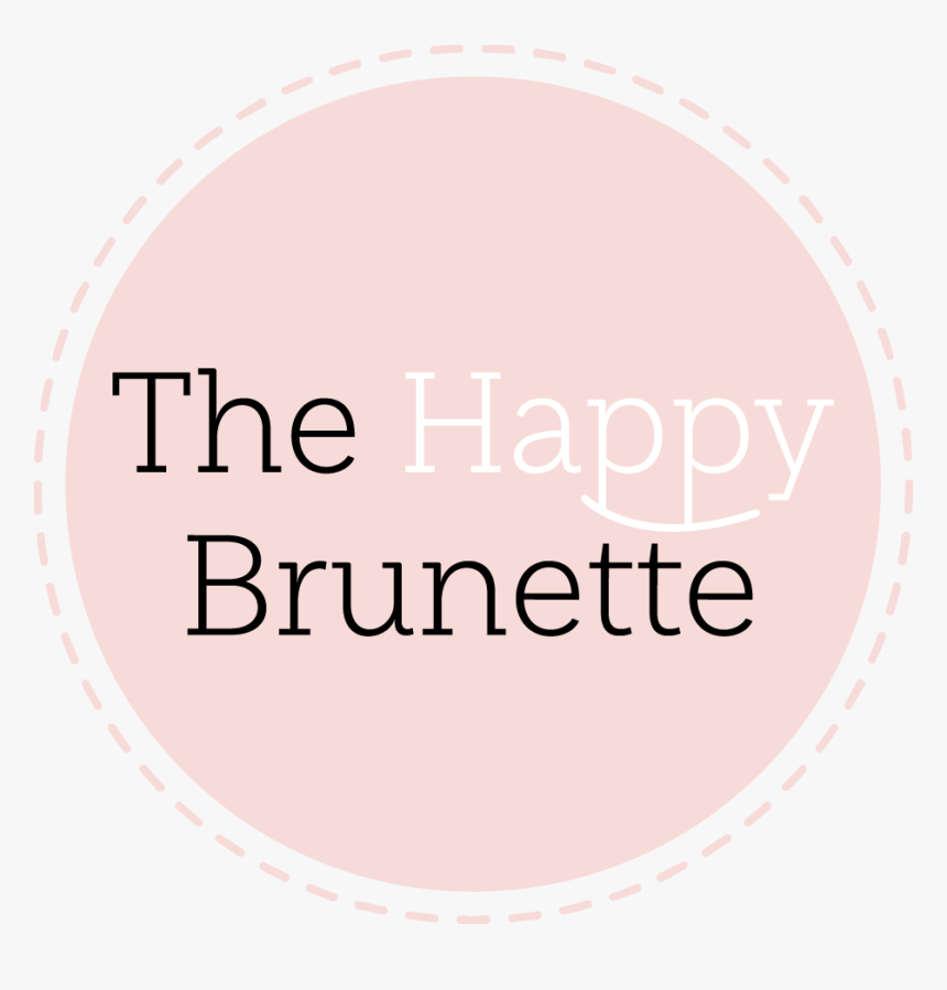 The Happy Brunette - Etiqueta En Forma De Flor, HD Png Download