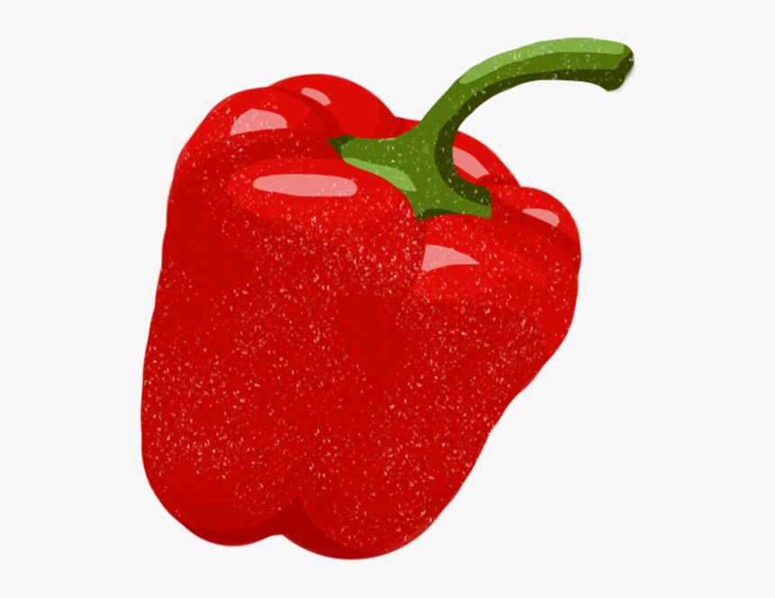 Red Pepper - Red Bell Pepper, HD Png Download