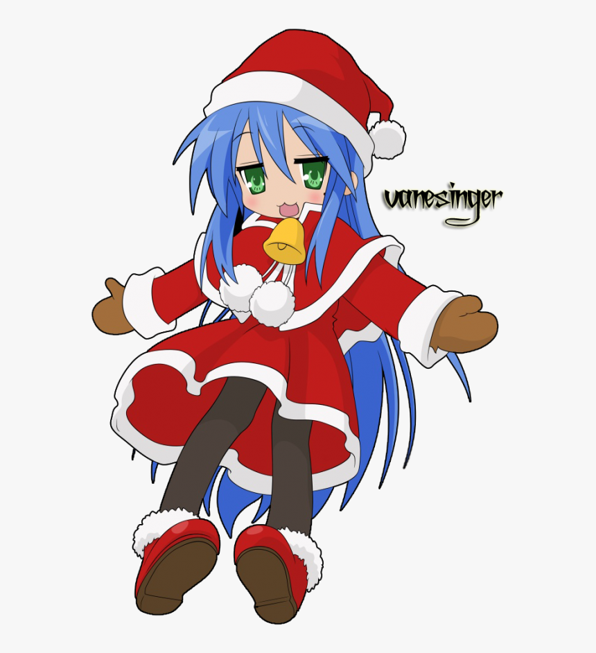 Lucky Star Konata Christmas, HD Png Download