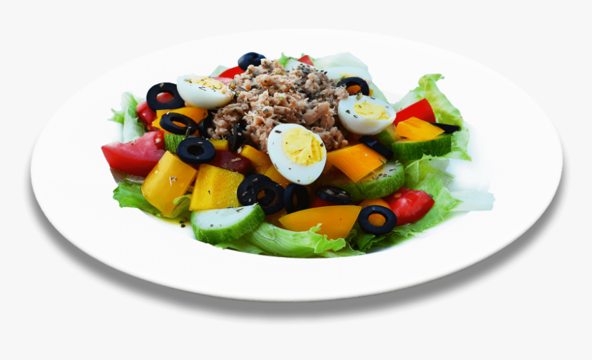 Salad With Vegetables And Tuna - Fruit Salad, HD Png Download
