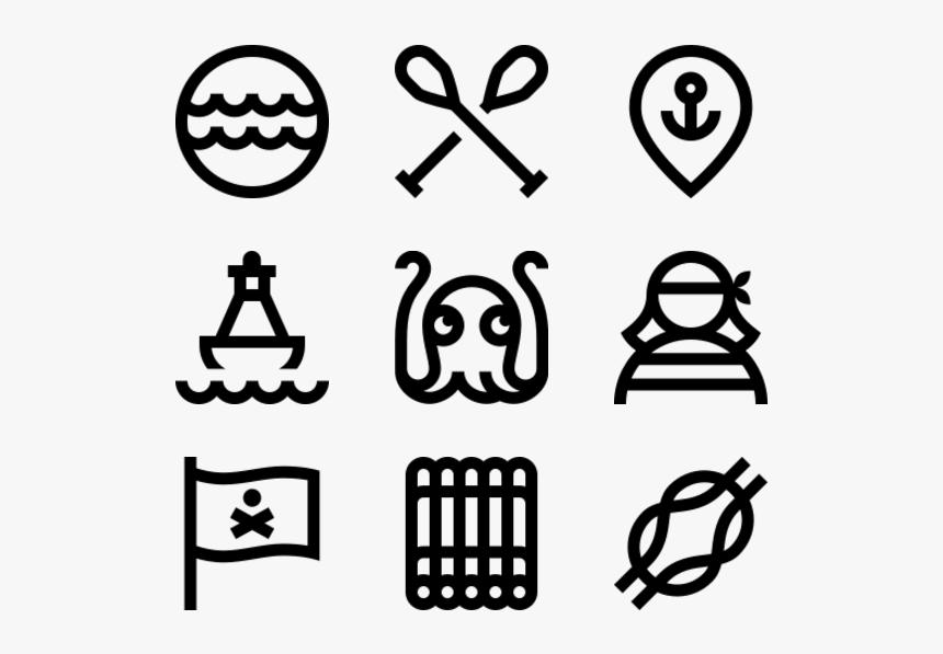 Sailor - Washing Instruction Symbols Png, Transparent Png