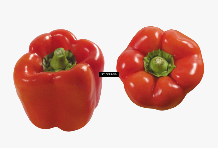 Transparent Pepper Png - Bell Pepper Red Png, Png Download