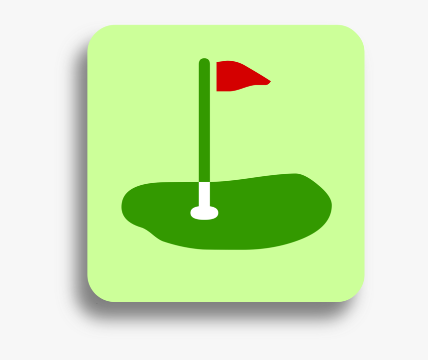 Grass,angle,yellow - Golf, HD Png Download