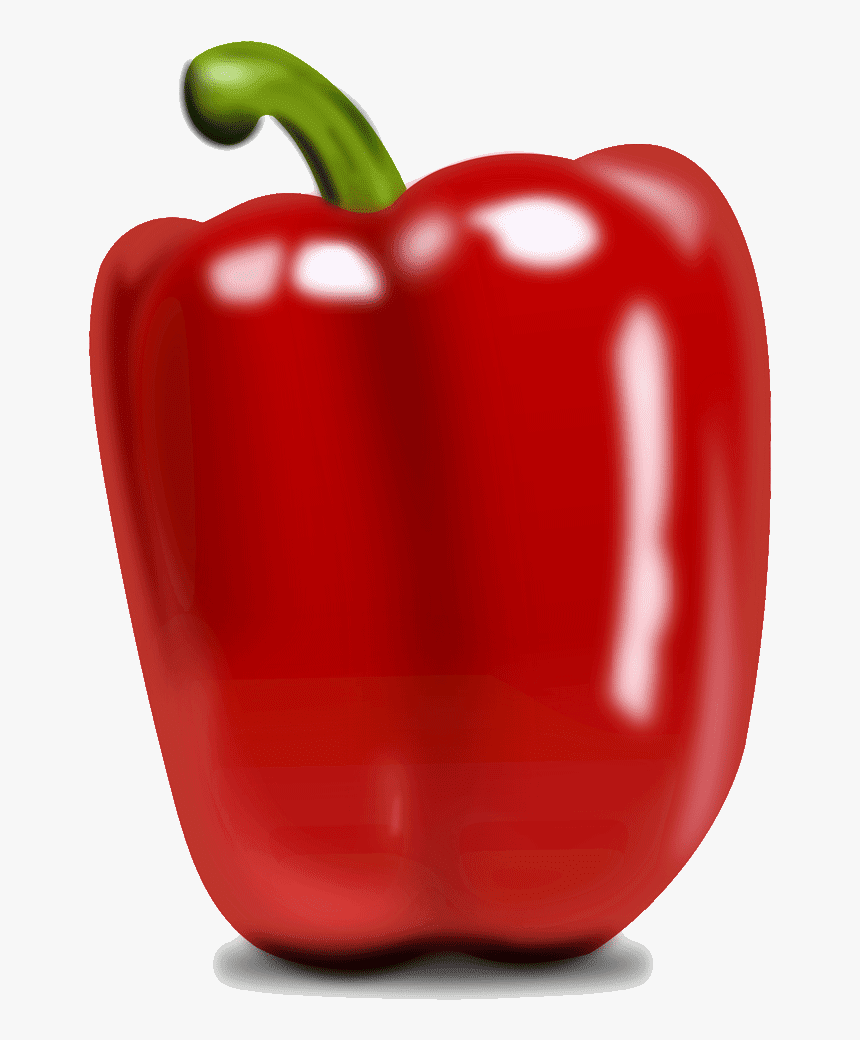 Red Bell Pepper Clipart , Png Download - Red Bell Pepper Clipart, Transparent Png