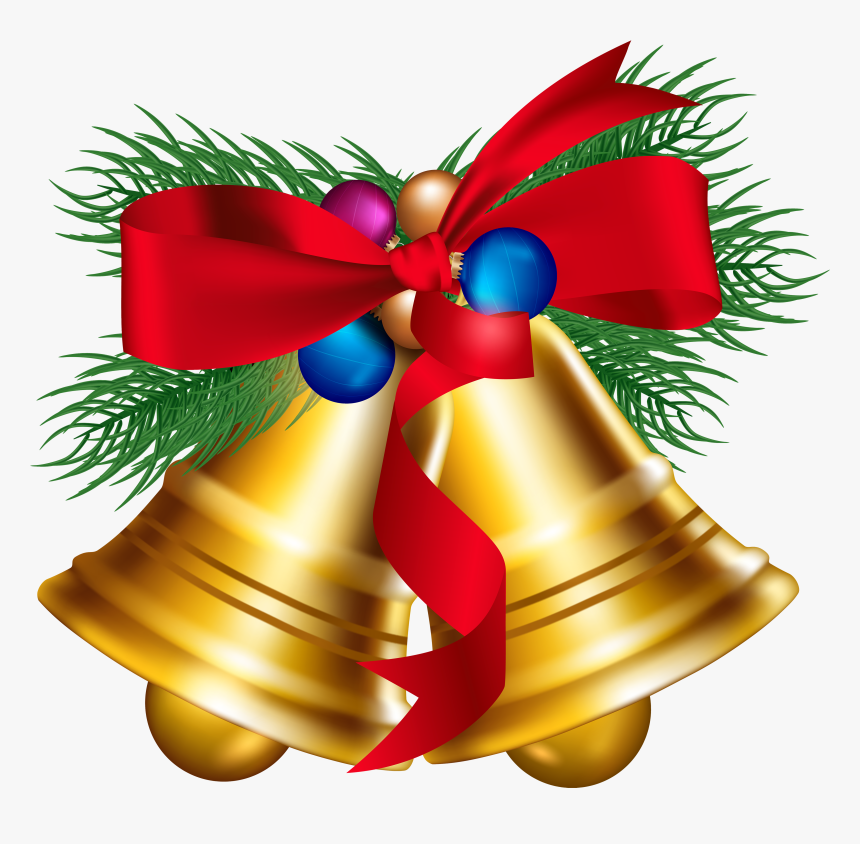 Christmas Bell Png, Transparent Png