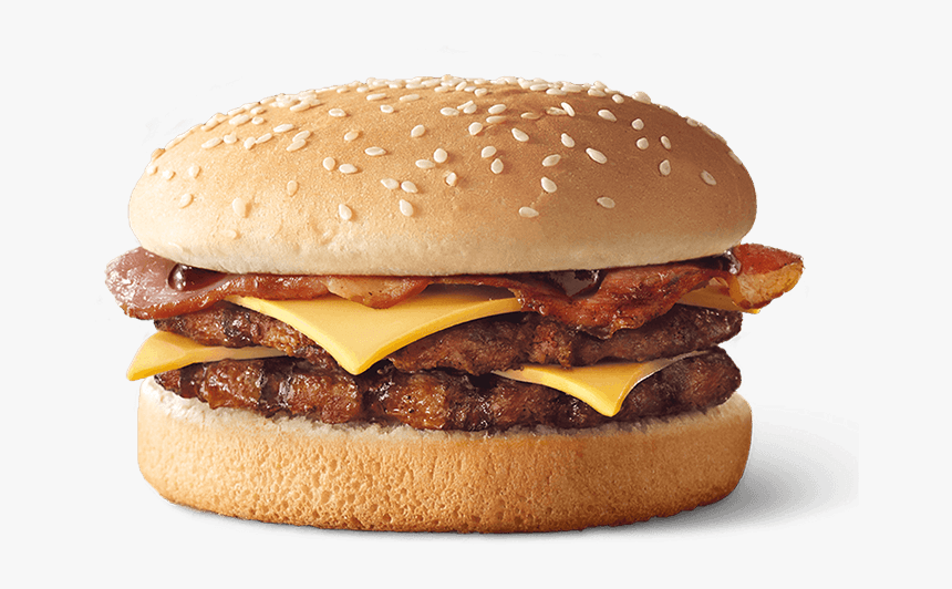 Double Bbq Bacon Stacker - Hungry Jacks Bacon Deluxe, HD Png Download