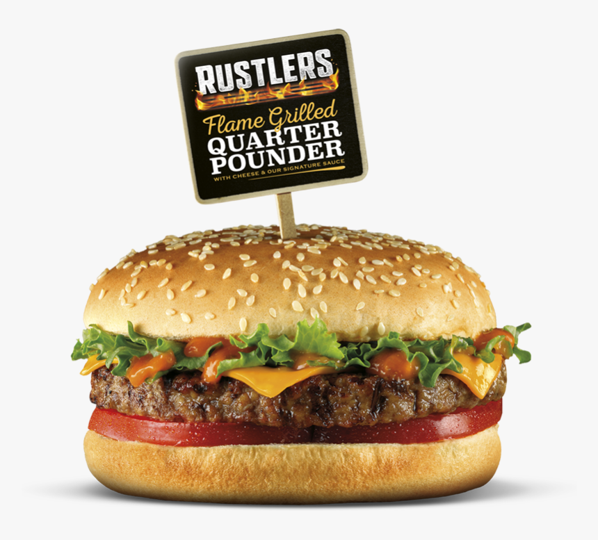Rustlers Quarter Pounder, HD Png Download