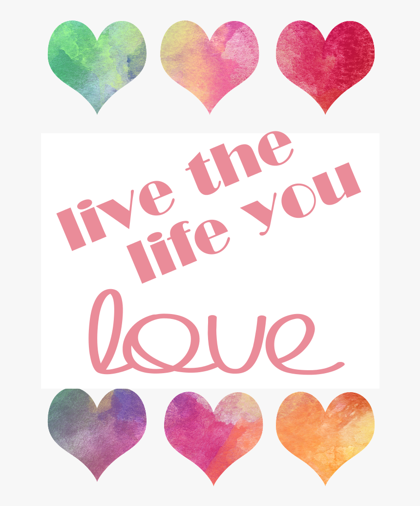 Transparent Free Watercolor Png - Heart, Png Download