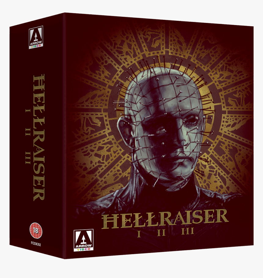 Hellraiser Trilogy Box Set Blu-ray Image - Hellraiser Head Blu Ray, HD Png Download