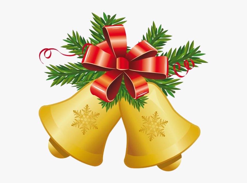 Download Christmas Bell Png - Clip Art Christmas Bells, Transparent Png