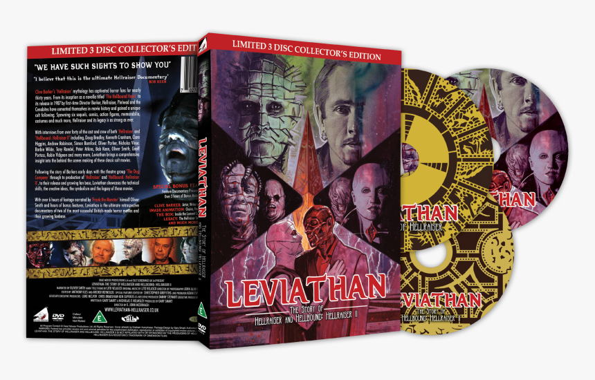The Story Of Hellraiser And Hellraiser Ii Now Available - Hellbound Hellraiser Ii Leviathan, HD Png Download