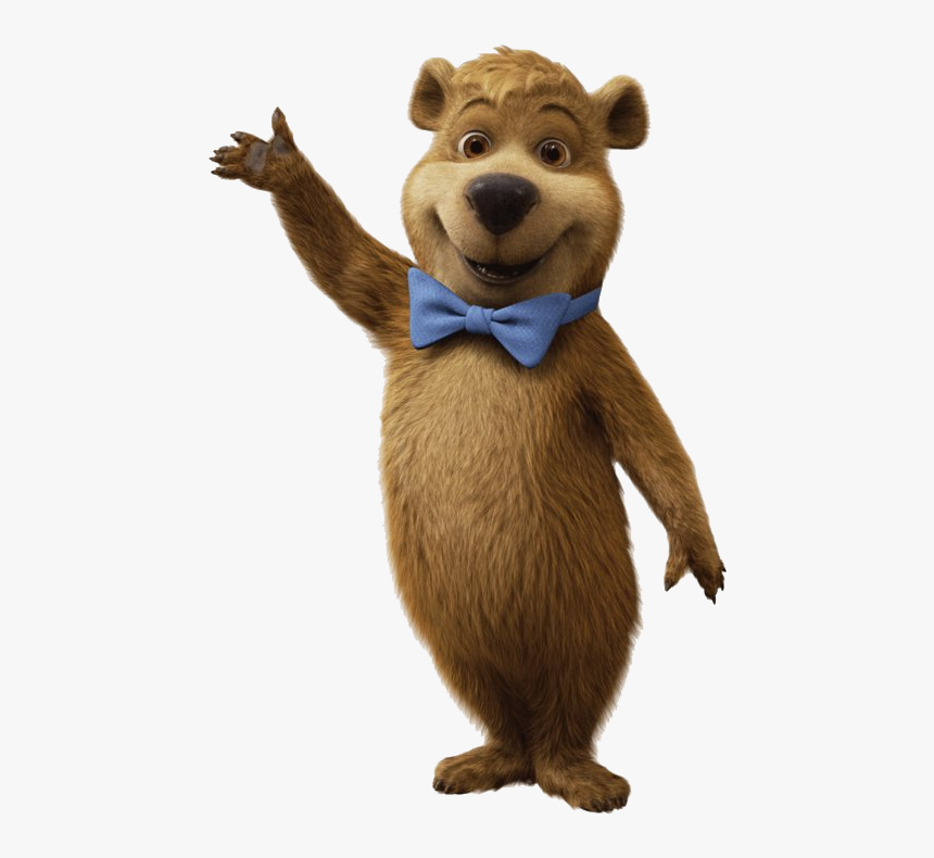 Yogi Bear Waving - Boo Boo Yogi Bear Movie, HD Png Download