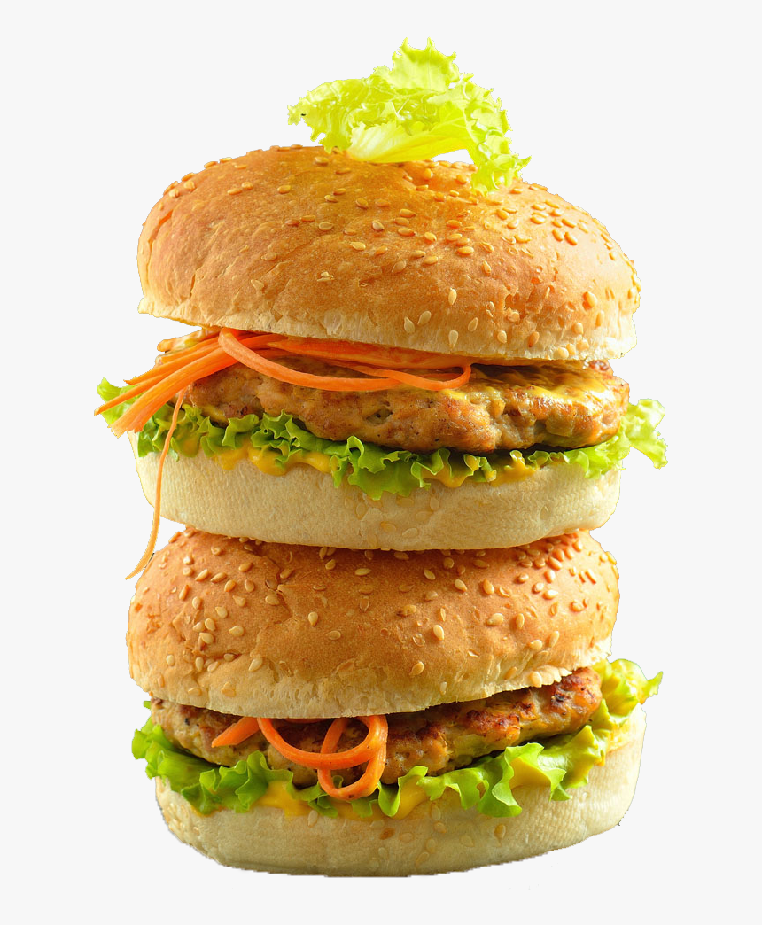 Burger Vector Big Mac - Hamburger, HD Png Download