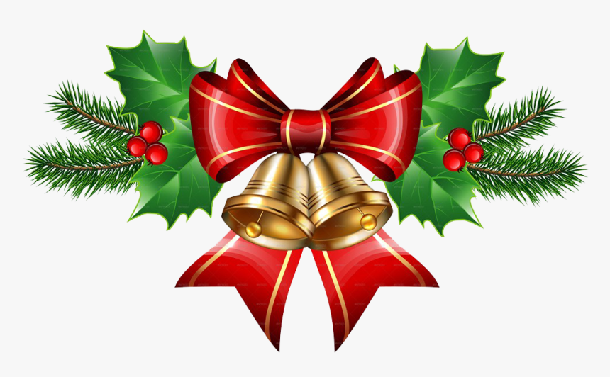 Download Christmas Bell Transparent - Christmas Bell Transparent, HD Png Download