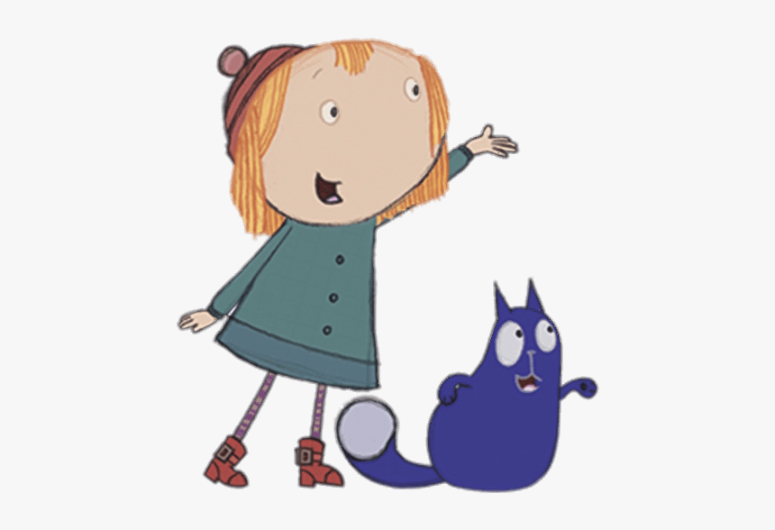 Peg Cat Waving - Cartoon, HD Png Download