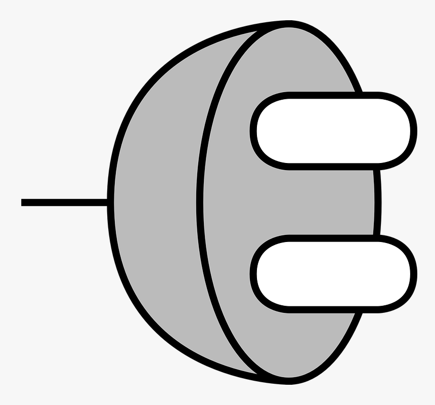 Power Plug, Electric, Plug, Outlet, Electrical, Current - Adapter Clipart, HD Png Download
