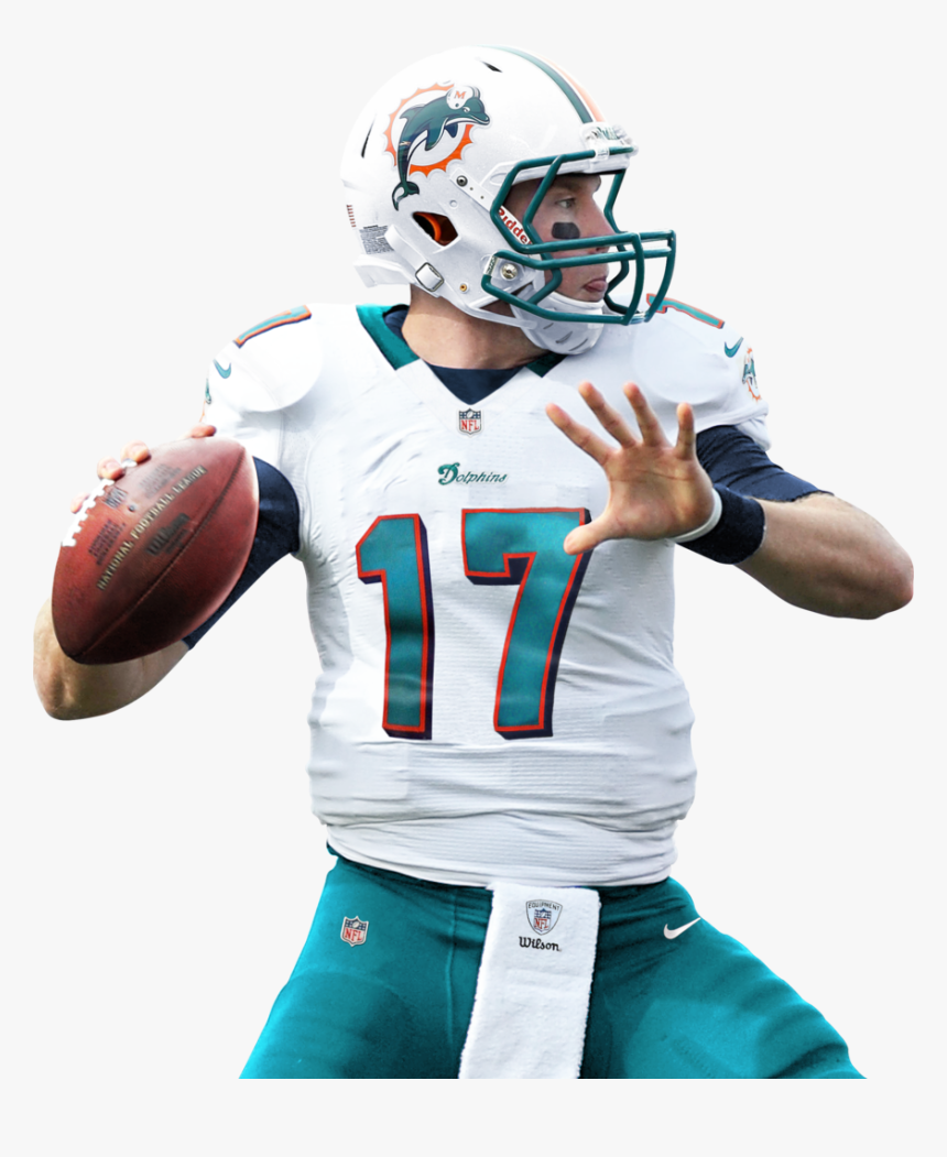 Transparent Miami Dolphins Helmet Png - Miami Dolphins Player Png, Png Download