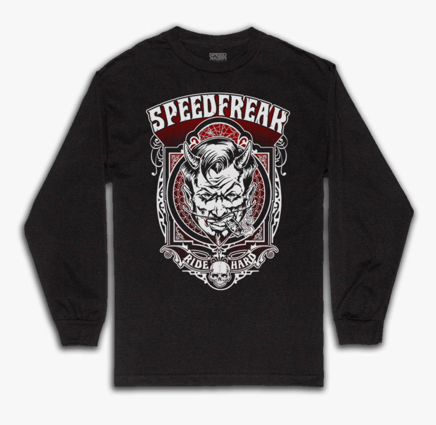 Speedfreak Hellraiser Mens Long Sleeve Shirt - Long-sleeved T-shirt, HD Png Download