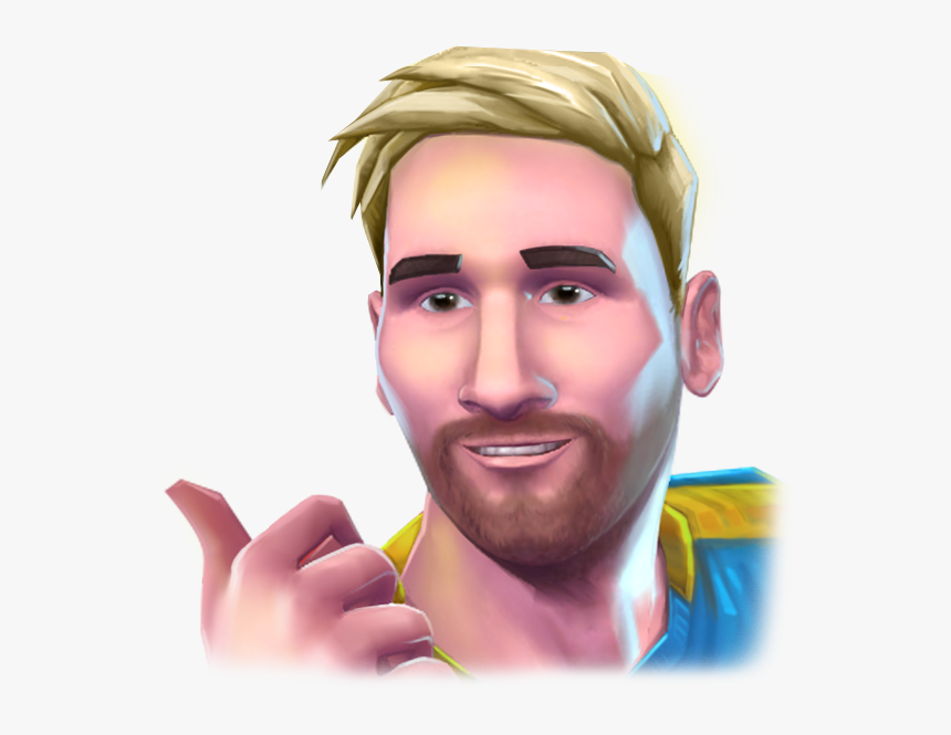 Messi Runner Messages Sticker-0 - Cartoon, HD Png Download