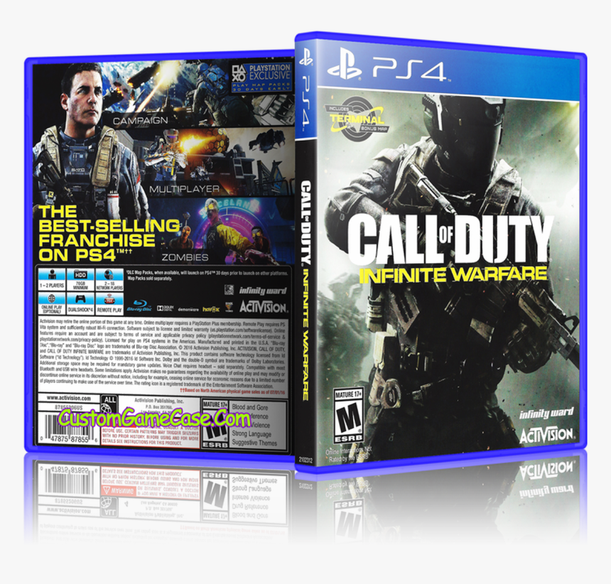 Call Of Duty Infinite Warfare - Infinite Warfare Ps4 Case, HD Png Download