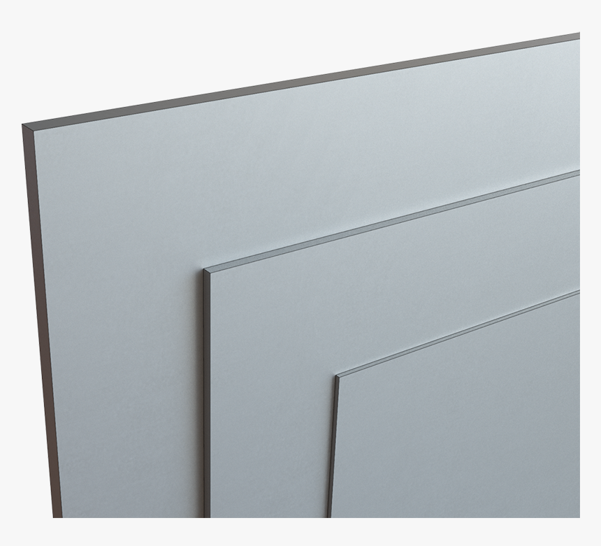 3d Rendering Of Raw Aluminum Panels - Siding, HD Png Download