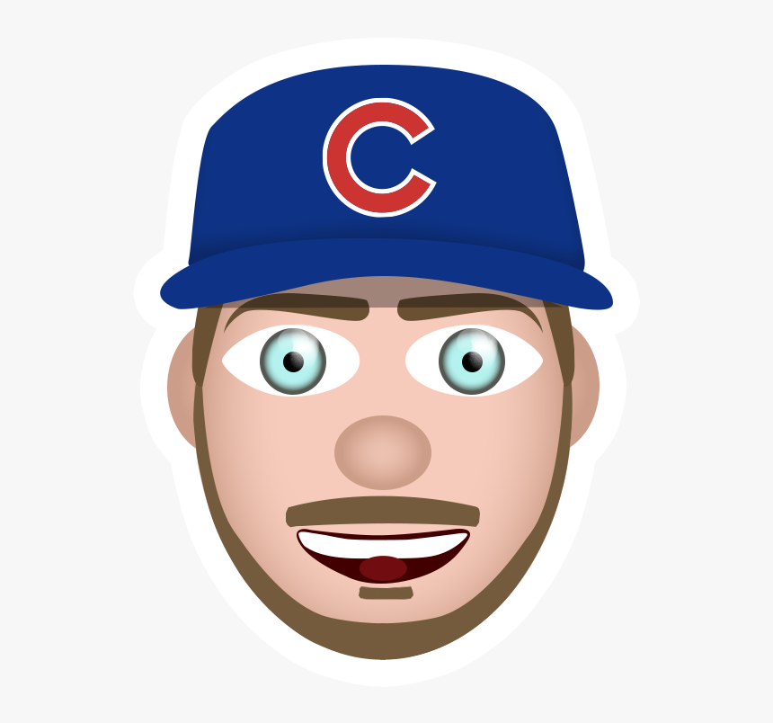Chicago Cubs Sticker - Kris Bryant Emoji, HD Png Download