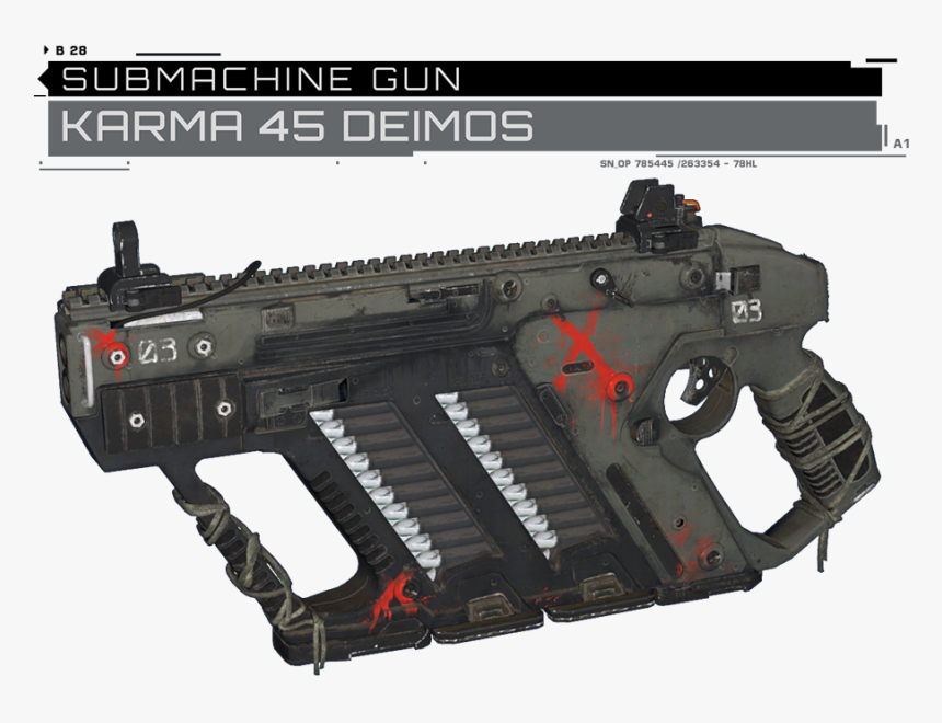 Karma 45 Infinite Warfare, HD Png Download