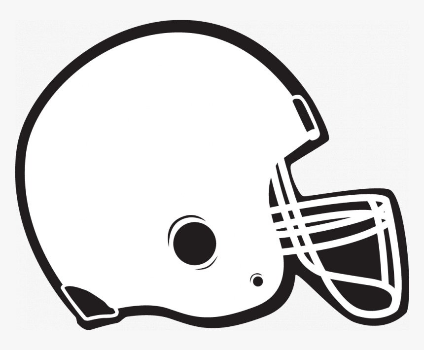 White Football Helmet Clipart , Png Download - White Football Helmet Clipart, Transparent Png