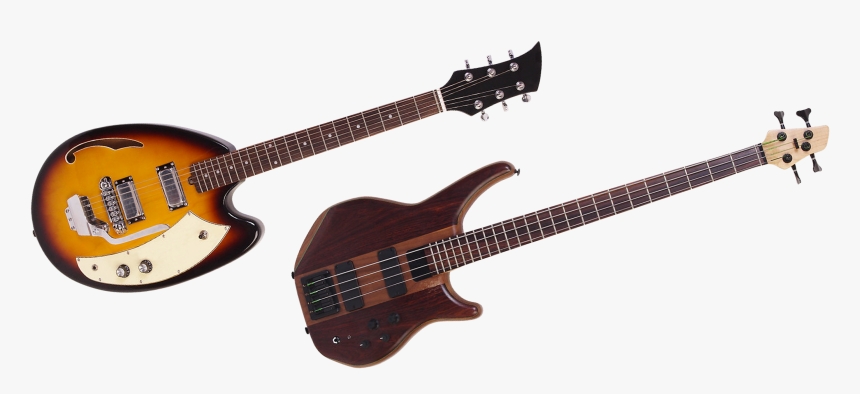 Teisco May Queen & Ibanez Unidentified Bass (2017-11 - Electric Guitar, HD Png Download
